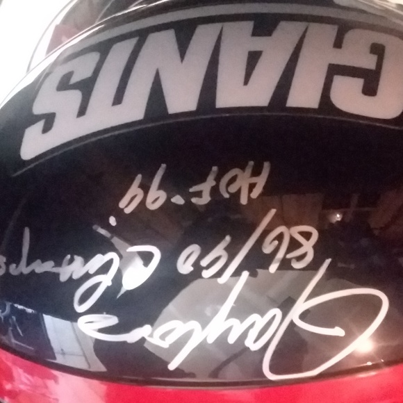 Lawrence Taylor Authentic Autographed Helmet - Picture 6 of 8